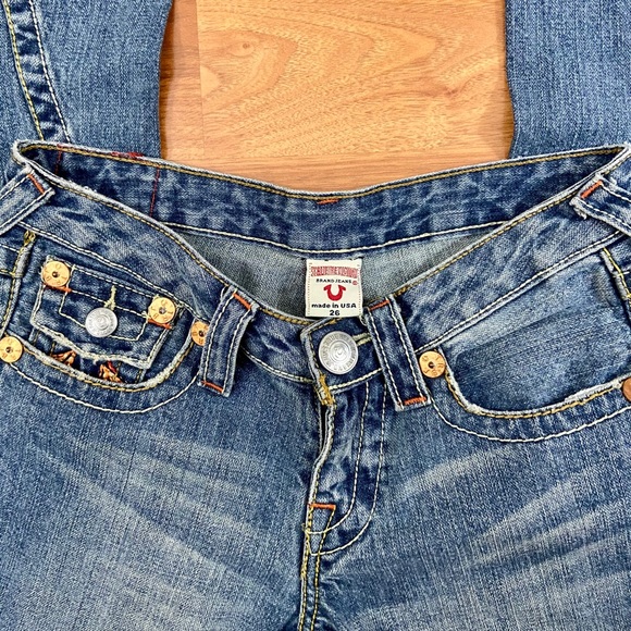 True Religion Low Rise Flare Jeans - Picture 4 of 4